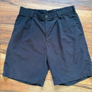 Black Nike golf shorts